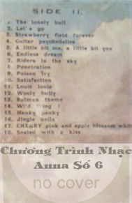 Chương Trình Nhạc Anna Số 6 (Mặt B)
