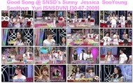 Good Song SNSD's Sunny, Jessica, SeoHyun, SooYoung, Yuri (Show Vietsub)