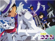 Cuộc họp mặt của các thám tử, Kudo Shinichi và Kaitou Kid